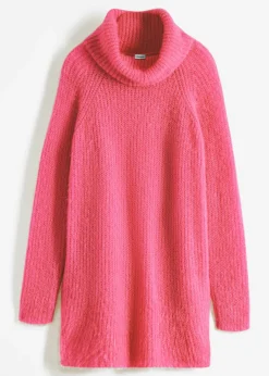 New Jersey oversize de cuello vuelto Mujer Jerséis|Ropa De Punto