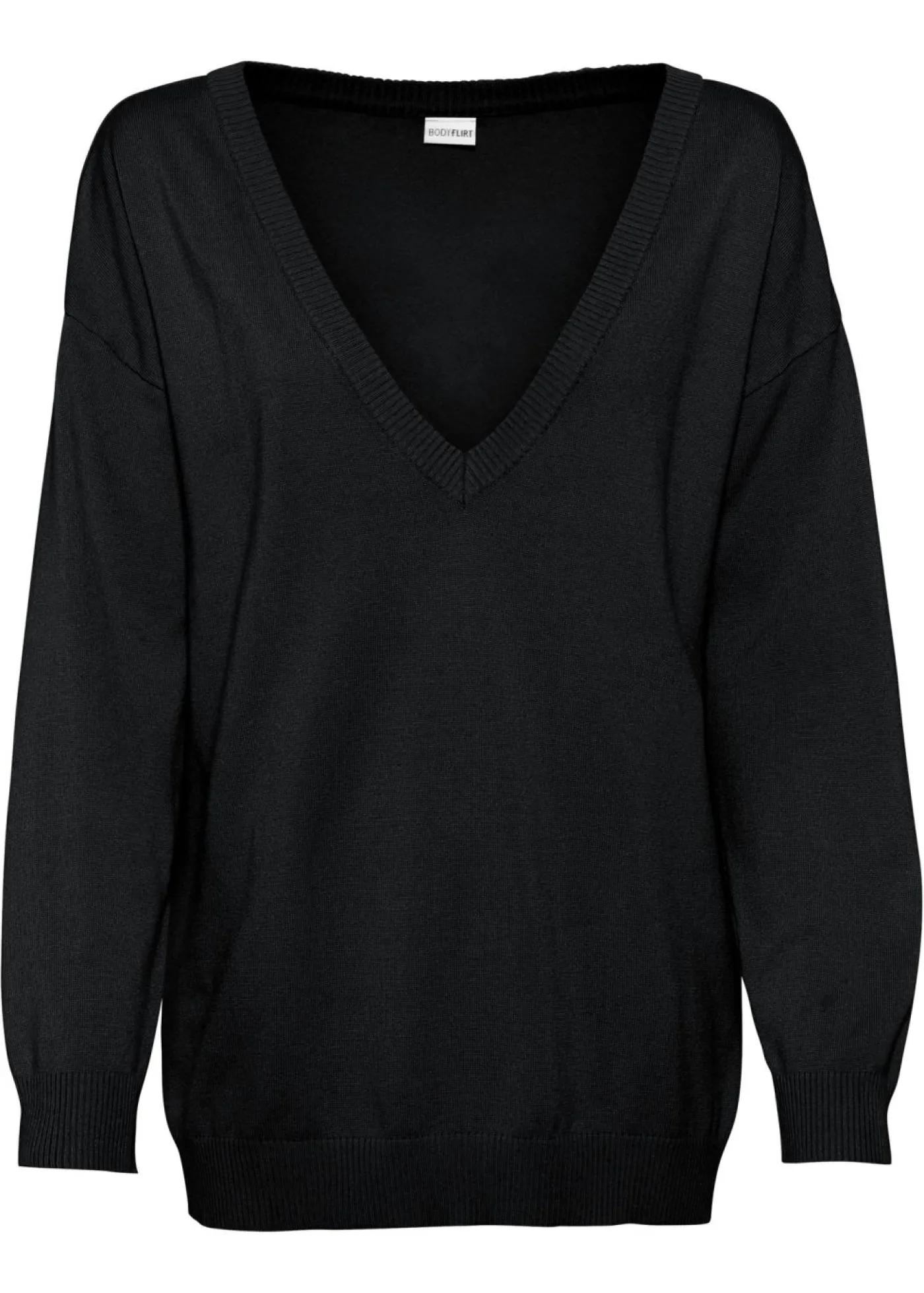 Clearance Jersey oversize de mezcla de viscosa Mujer Jerséis|Ropa De Punto
