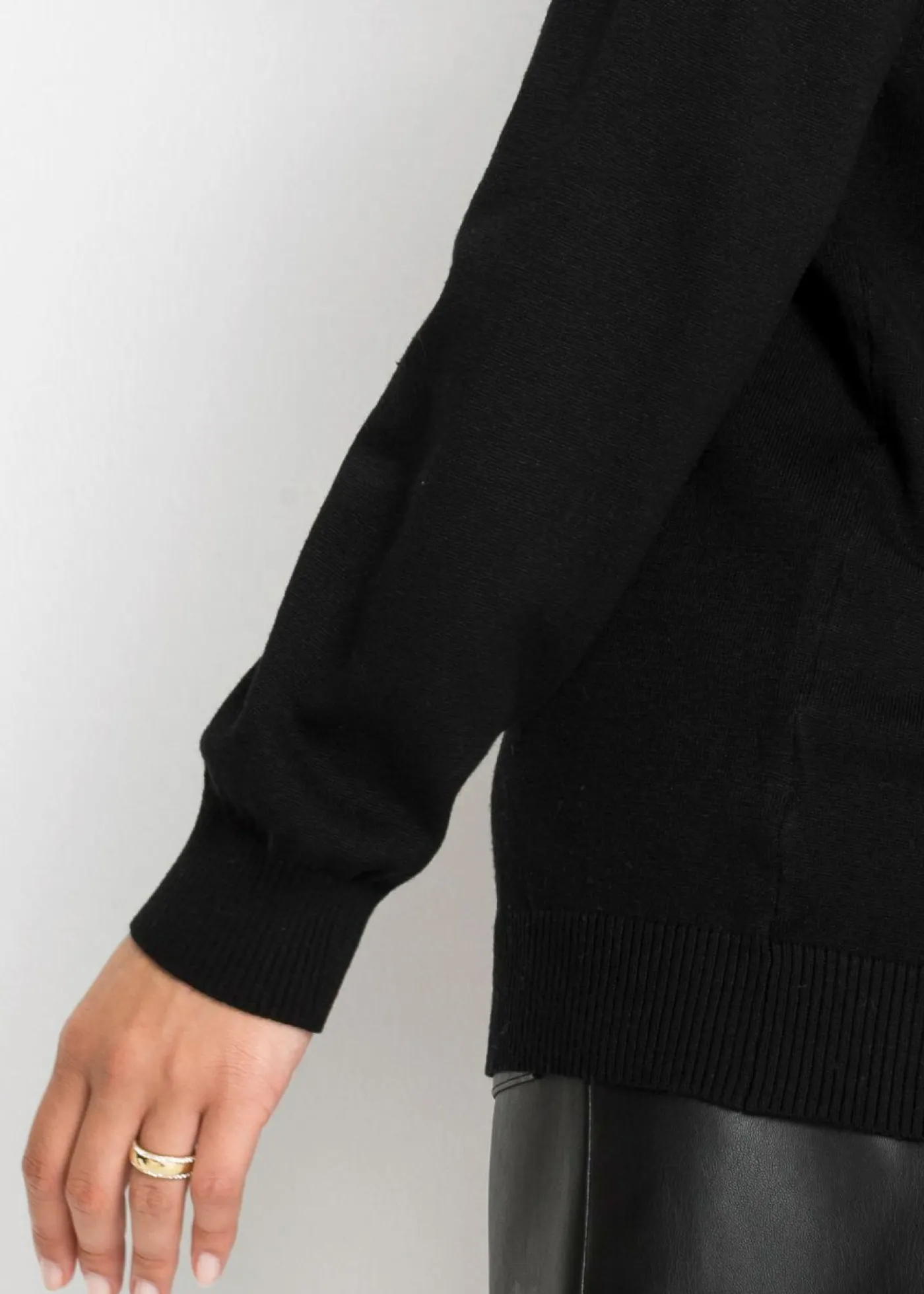 Clearance Jersey oversize de mezcla de viscosa Mujer Jerséis|Ropa De Punto