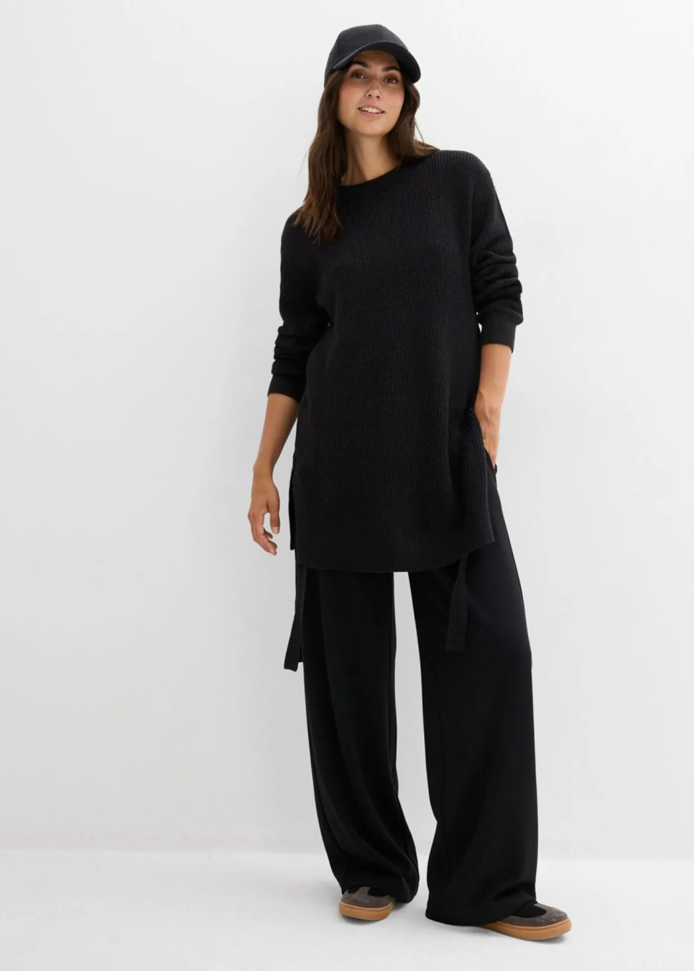 Outlet Jersey premamá/de lactancia de algodón con contenido de lana Mujer Premamá