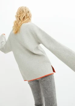 Outlet Jersey reversible de punto fino Mujer Jerséis|Ropa De Punto