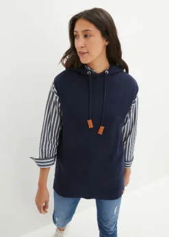 Sale Jersey sin mangas con capucha Mujer Jerséis|Ropa De Punto