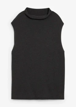 Sale Jersey sin mangas de algodón puro Mujer Esenciales|Jerséis