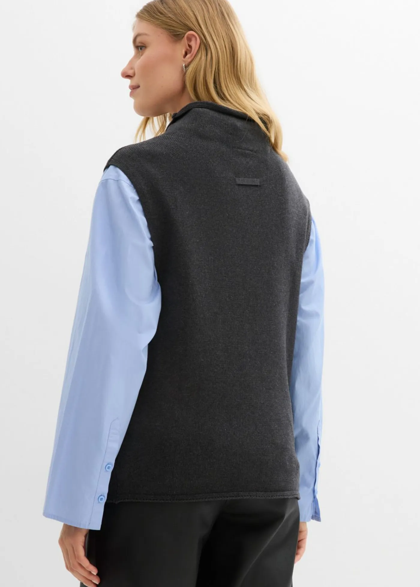 Sale Jersey sin mangas de algodón puro Mujer Esenciales|Jerséis