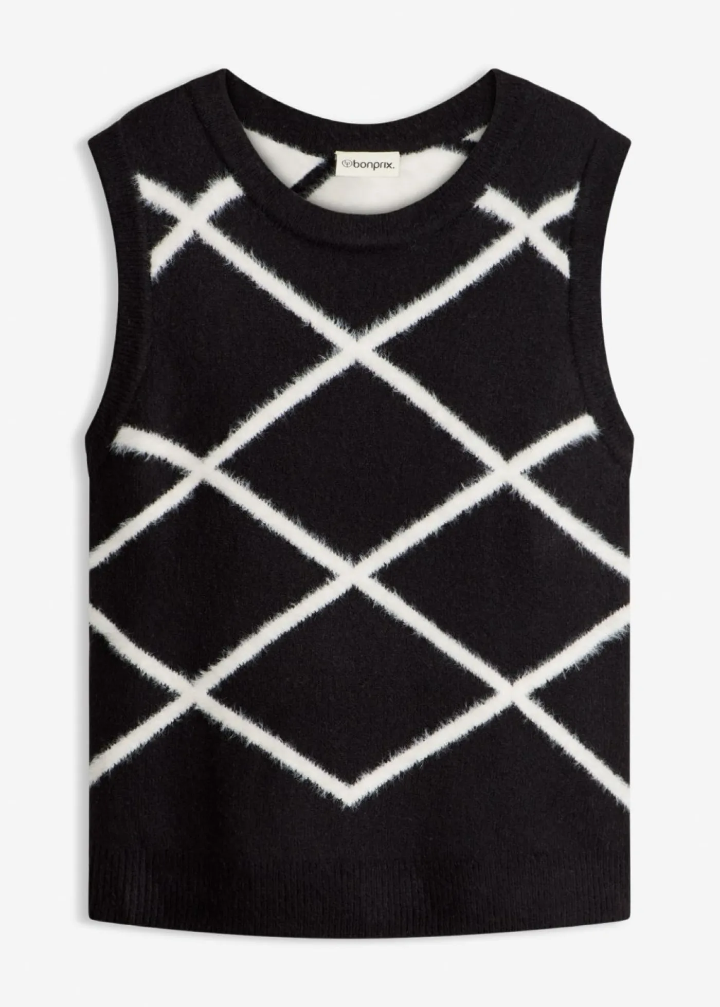 Hot Jersey sin mangas de hilo suave Mujer Jerséis|Ropa De Punto