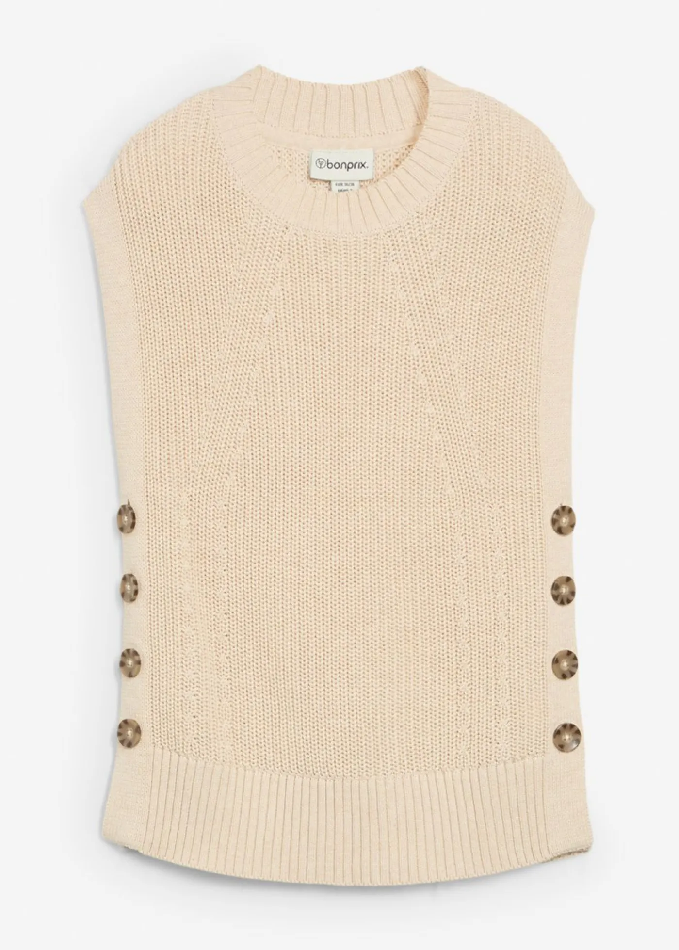 New Jersey sin mangas de punto Mujer Jerséis|Ropa De Punto