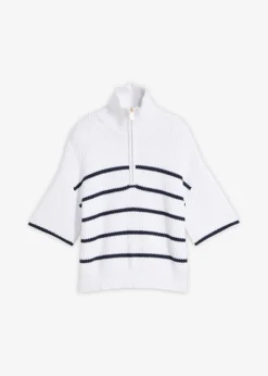 Online Jersey tipo troyer con contenido de algodón Mujer Jerséis|Novedades