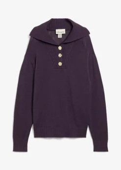 Outlet Jersey troyer con lana merina Mujer Jerséis
