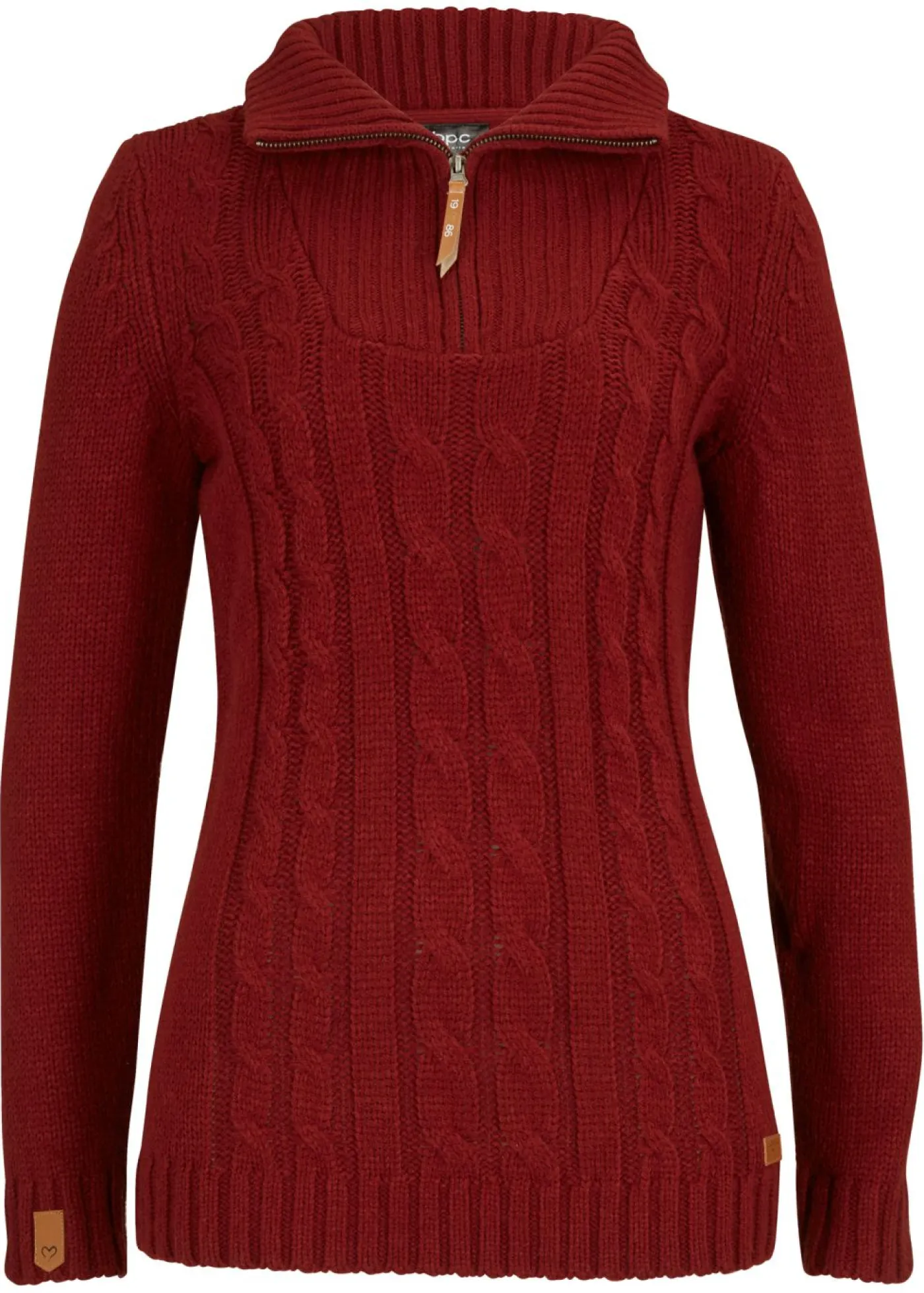 Best Jersey troyer con patrón trenzado Mujer Jerséis