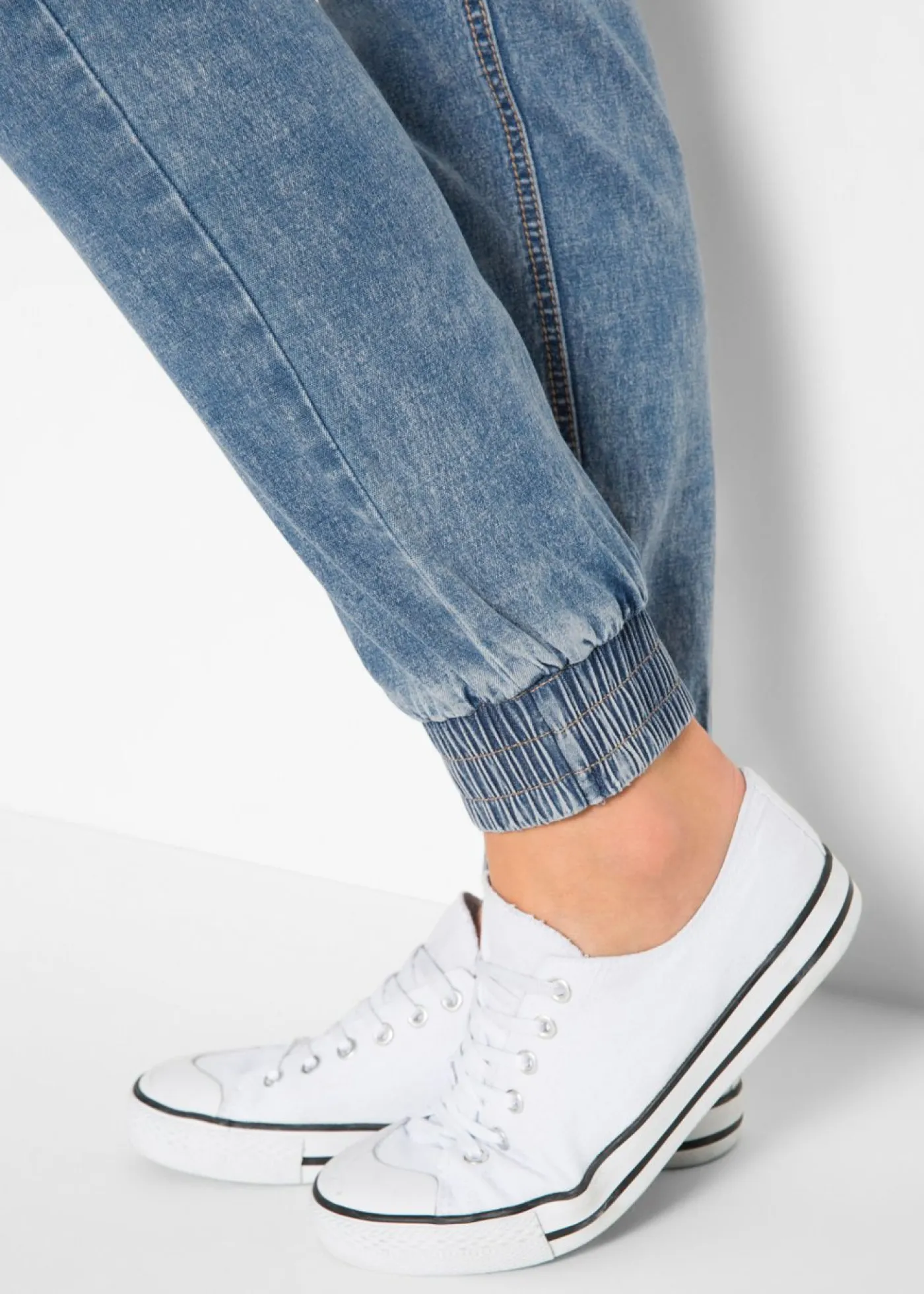 New Jogger vaquero premamá de algodón orgánico Mujer Premamá