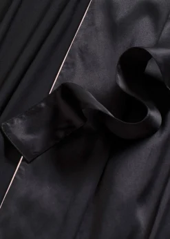 Kimono de satén con efecto brillante Mujer Albornoces Y Batas|Lencería