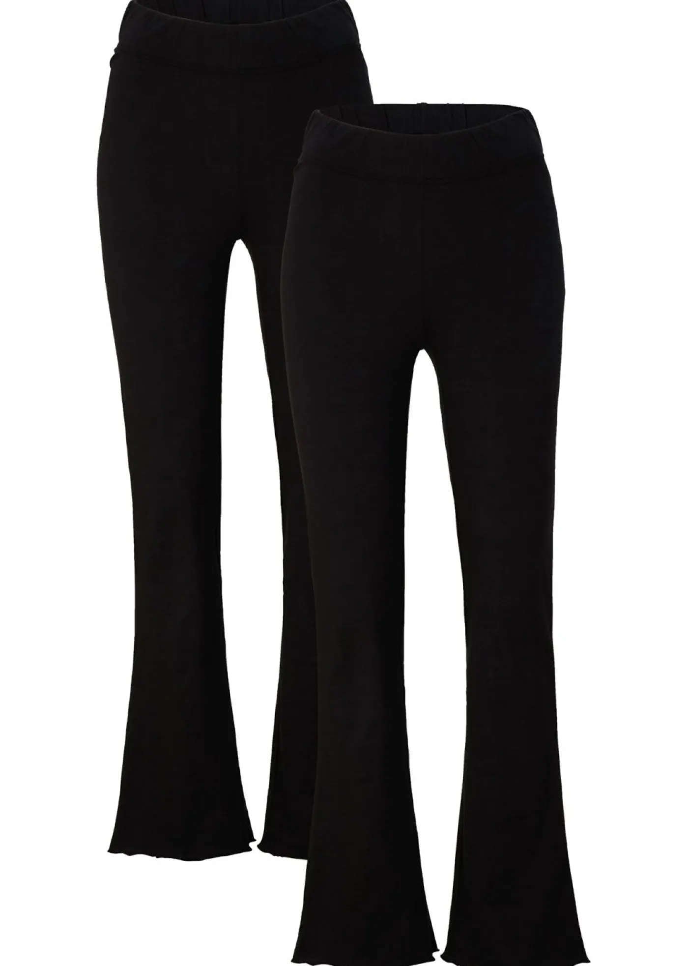 Discount Leggings acampanados de mezcla de algodón (2 unidades) Mujer Pantalones