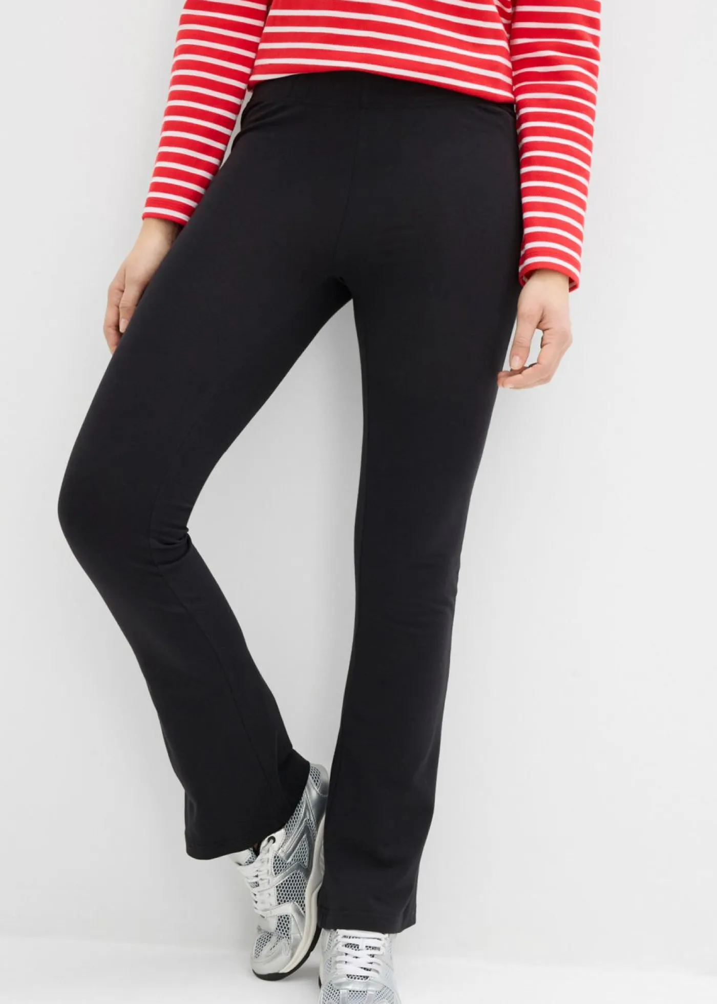 Discount Leggings acampanados de mezcla de algodón (2 unidades) Mujer Pantalones