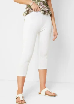 Outlet Leggings capri con cinturilla cómoda Mujer Básicos|Pantalones