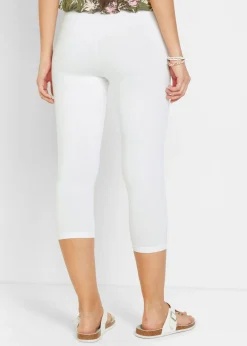 Outlet Leggings capri con cinturilla cómoda Mujer Básicos|Pantalones