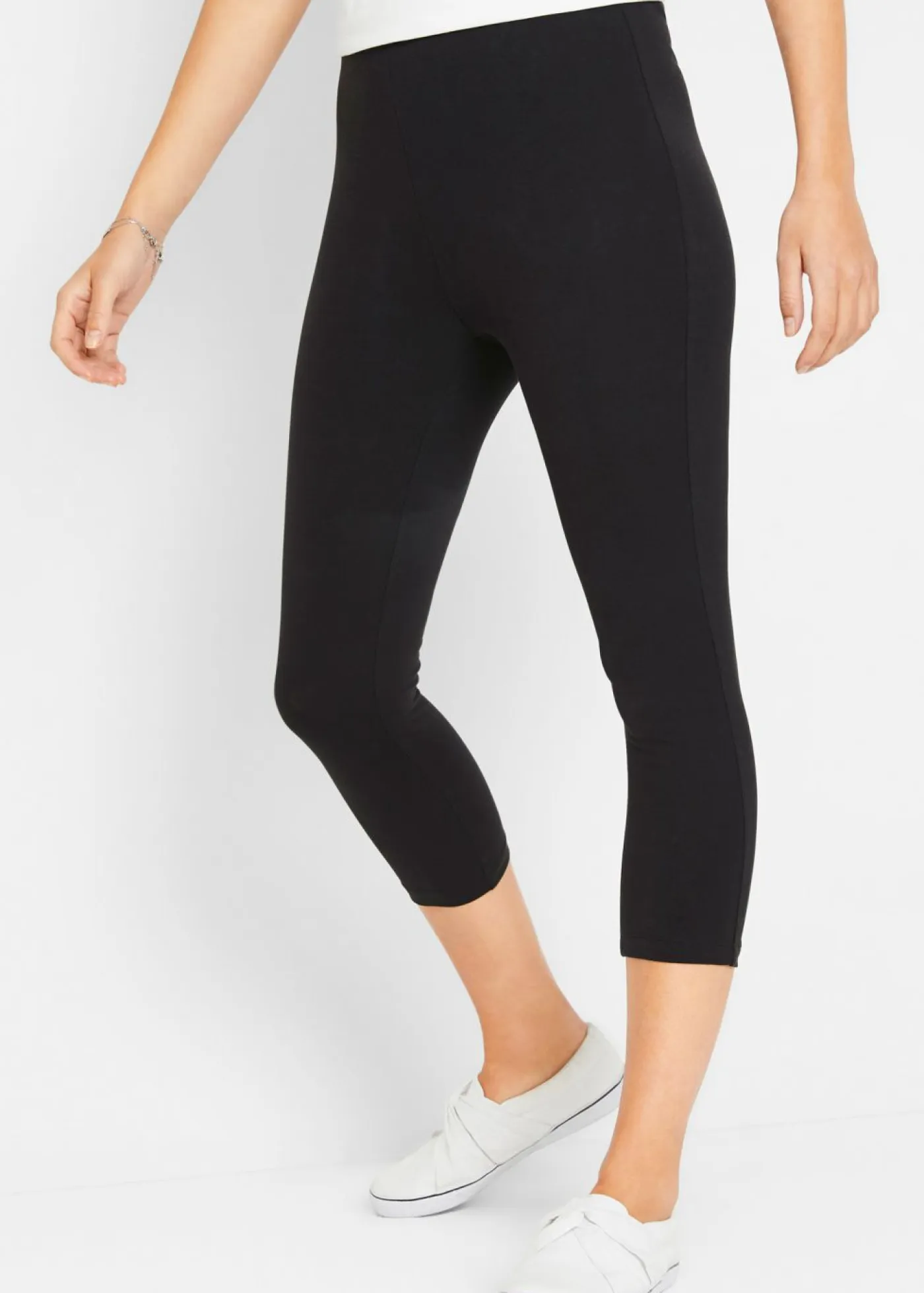 Best Leggings capri con cinturilla cómoda Mujer Básicos|Pantalones