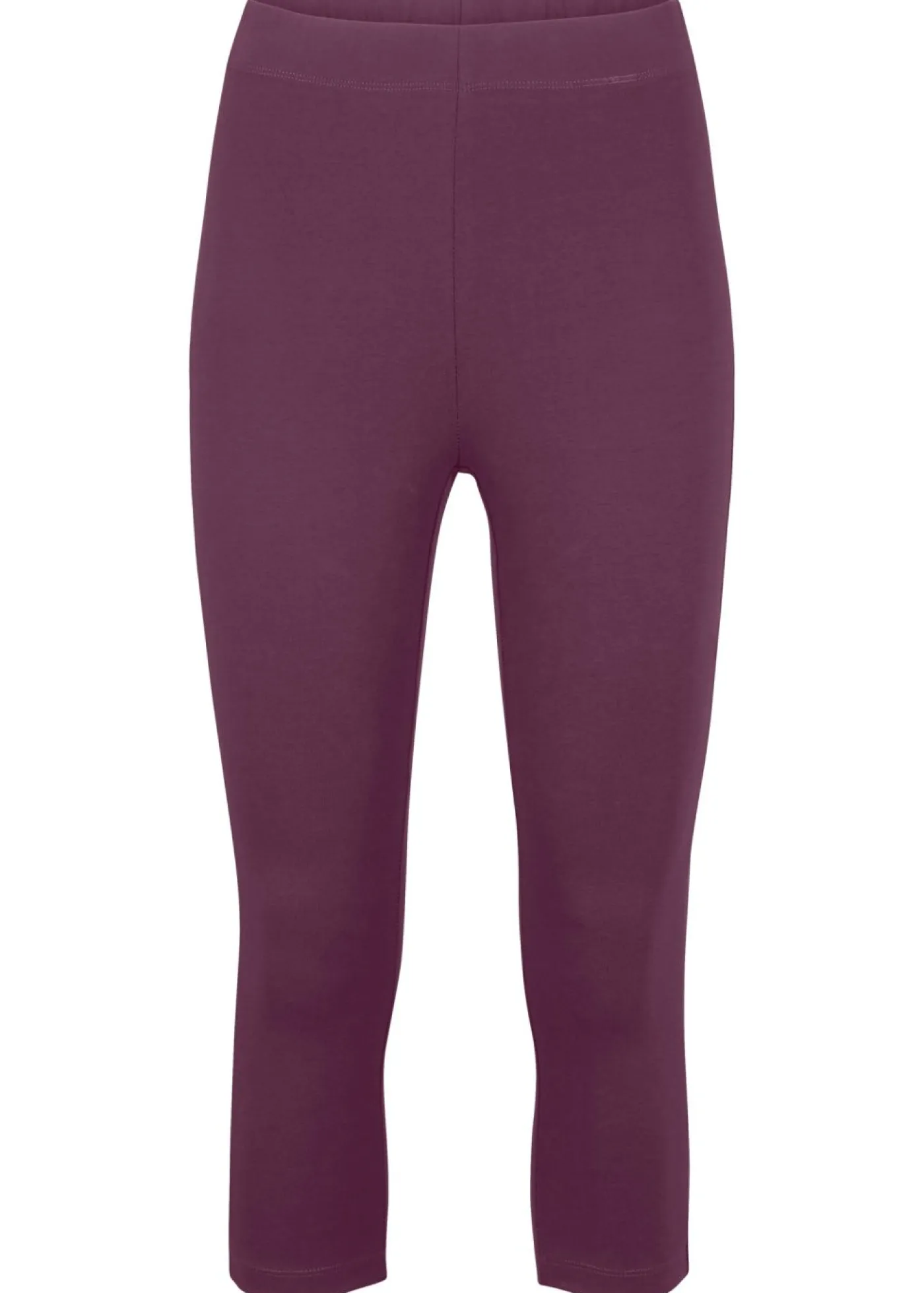 Sale Leggings capri con cinturilla cómoda Mujer Básicos|Pantalones