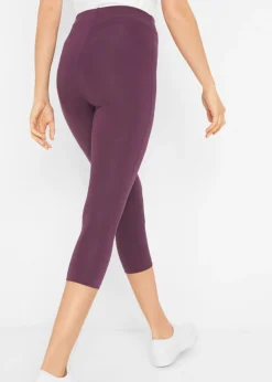 Sale Leggings capri con cinturilla cómoda Mujer Básicos|Pantalones