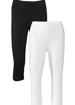 Clearance Leggings capri de corte ajustado (2 unidades) Mujer Básicos|Pantalones