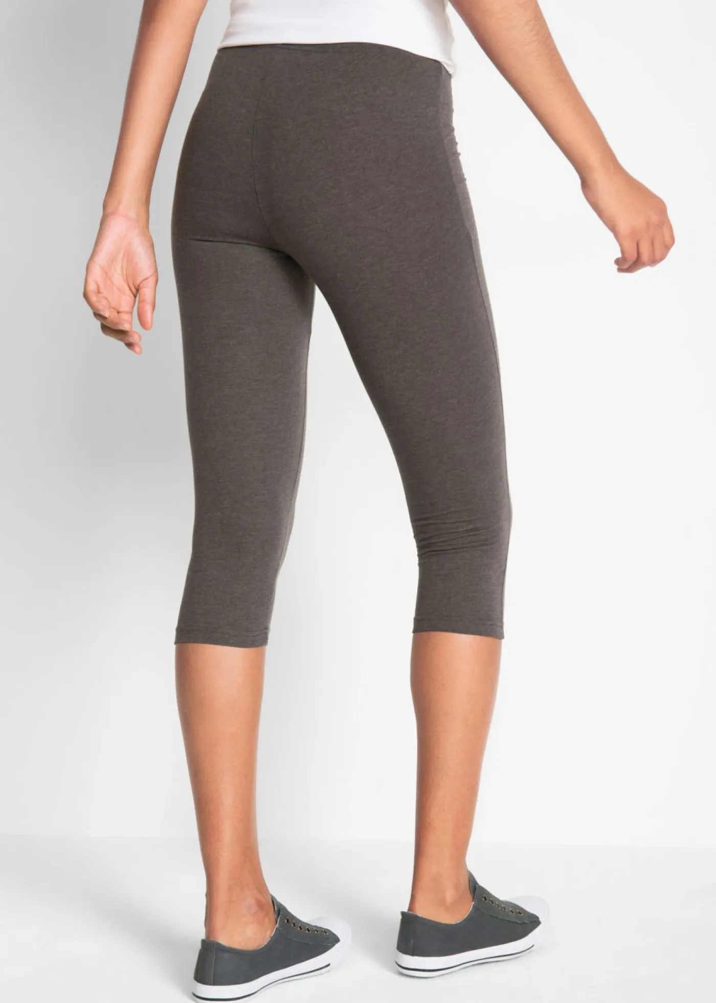 New Leggings capri de corte ajustado (2 unidades) Mujer Básicos|Pantalones