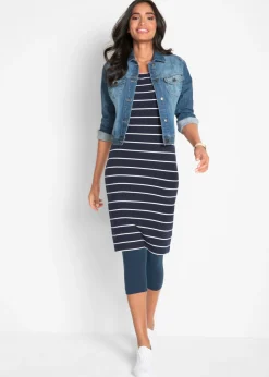 Sale Leggings capri de corte ajustado (2 unidades) Mujer Básicos|Pantalones