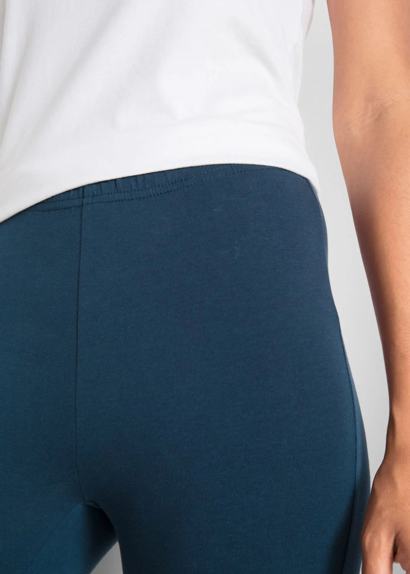 Sale Leggings capri de corte ajustado (2 unidades) Mujer Básicos|Pantalones