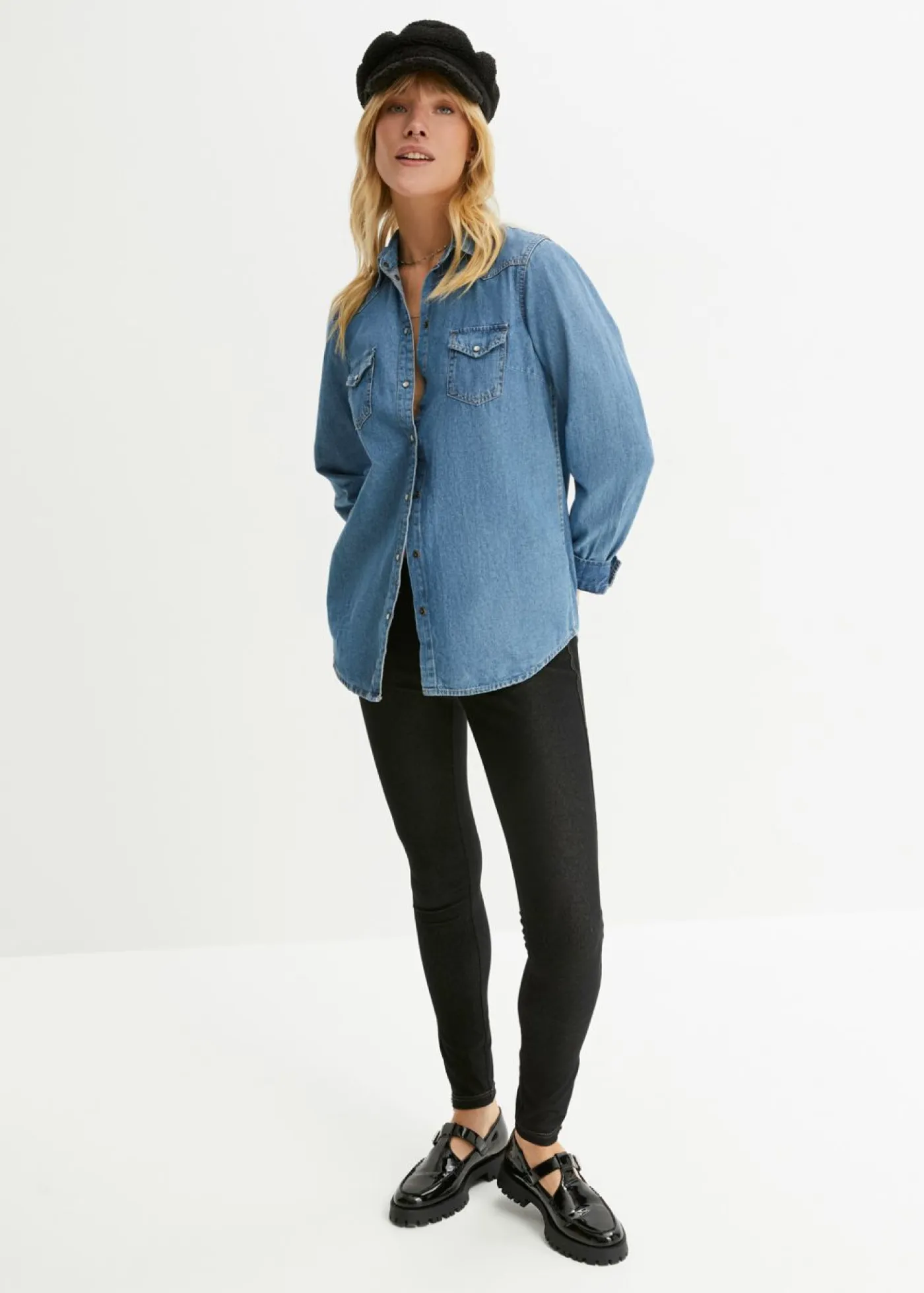 Clearance Leggings con aspecto de vaquero Mujer Pantalones