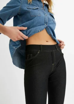 Clearance Leggings con aspecto de vaquero Mujer Pantalones