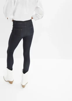Leggings con aspecto de vaquero Mujer Pantalones