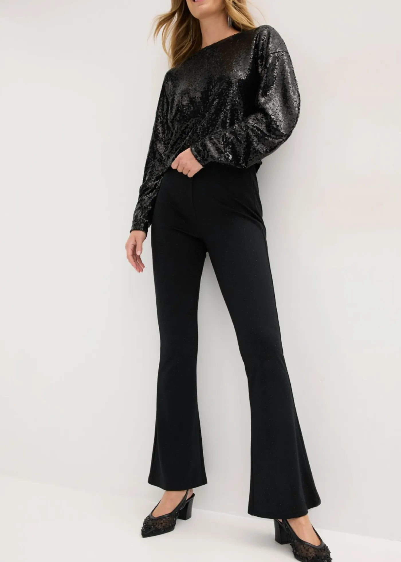 Outlet Leggings de cómodo Punto di Roma Mujer Pantalones