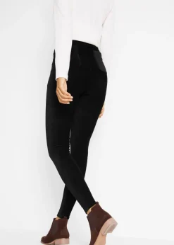 Discount Leggings de pana fina con cintura ancha y cómoda Mujer Pantalones