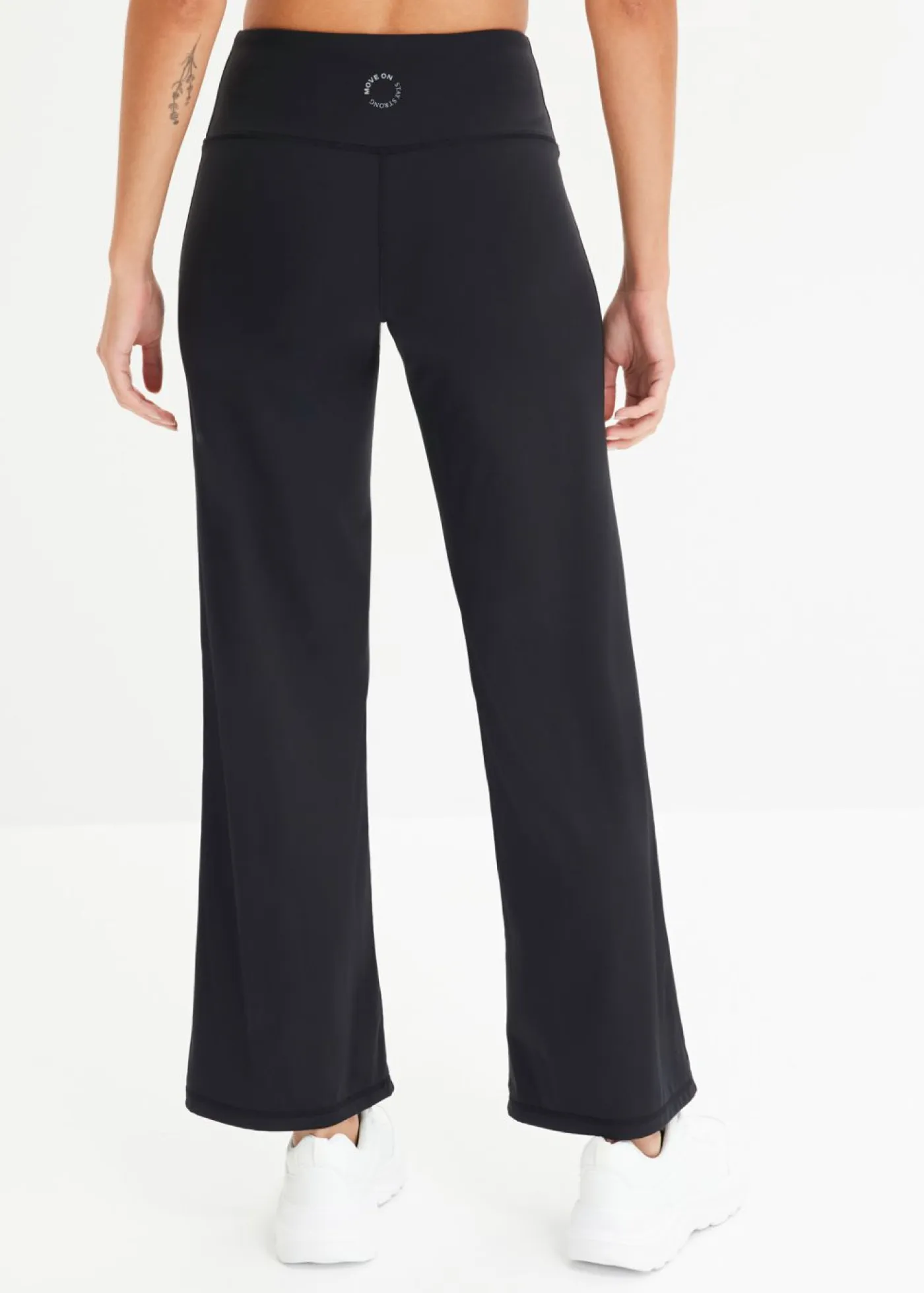 Sale Leggings deportivos cómodos con pernera recta y material de secado rápido Mujer Ropa Deportiva|Pantalones
