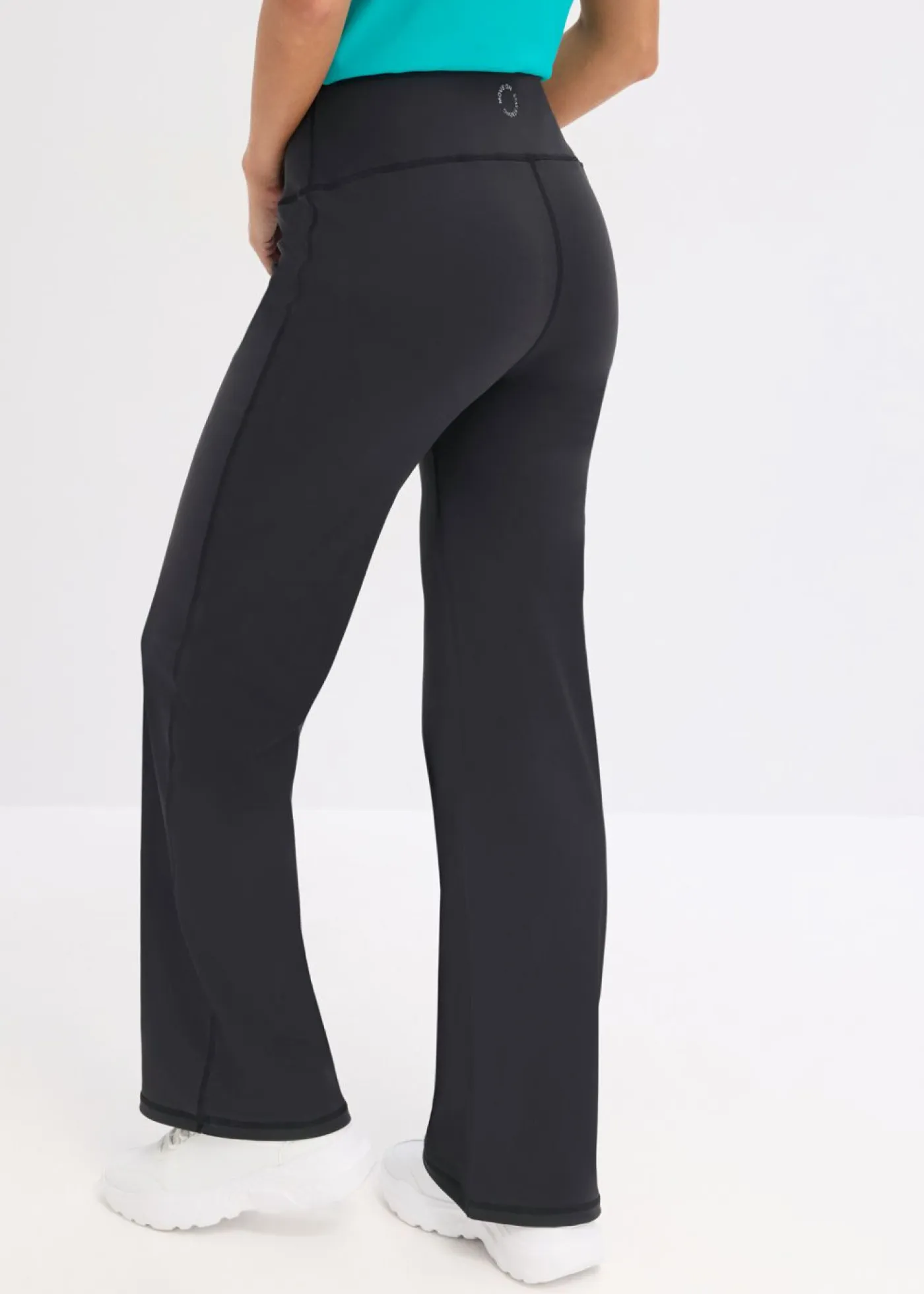 Online Leggings deportivos de algodón resistente con perneras rectas Mujer Ropa Deportiva|Pantalones