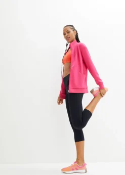 Clearance Leggings deportivos moldeadores con bolsillo y largo capri Mujer Ropa Deportiva|Pantalones