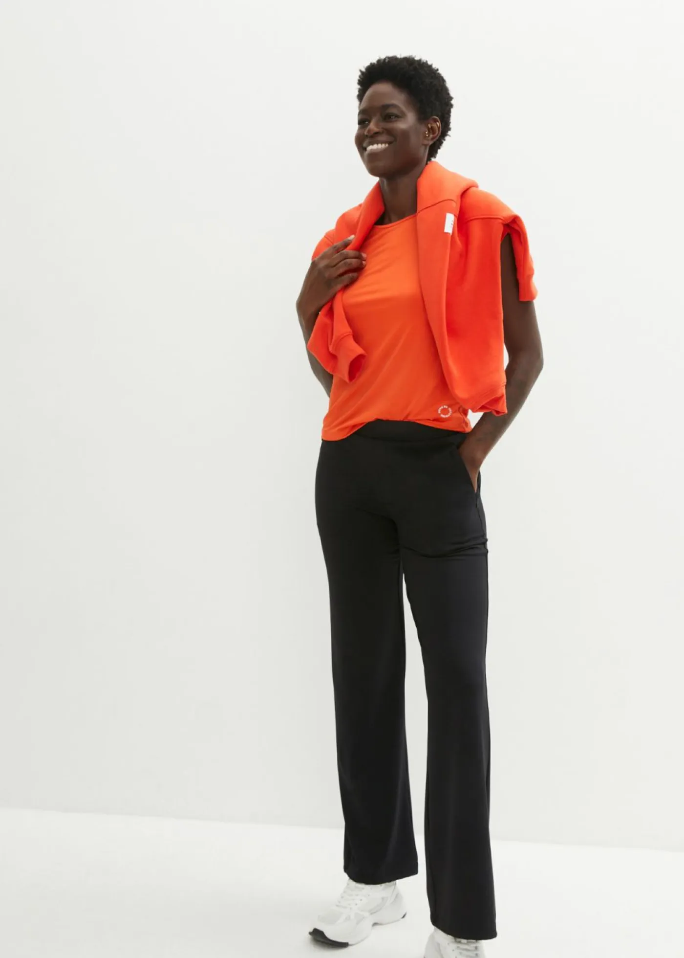Online Leggings deportivos todoterreno con bolsillos con cremallera Mujer Ropa Cómoda|Pantalones