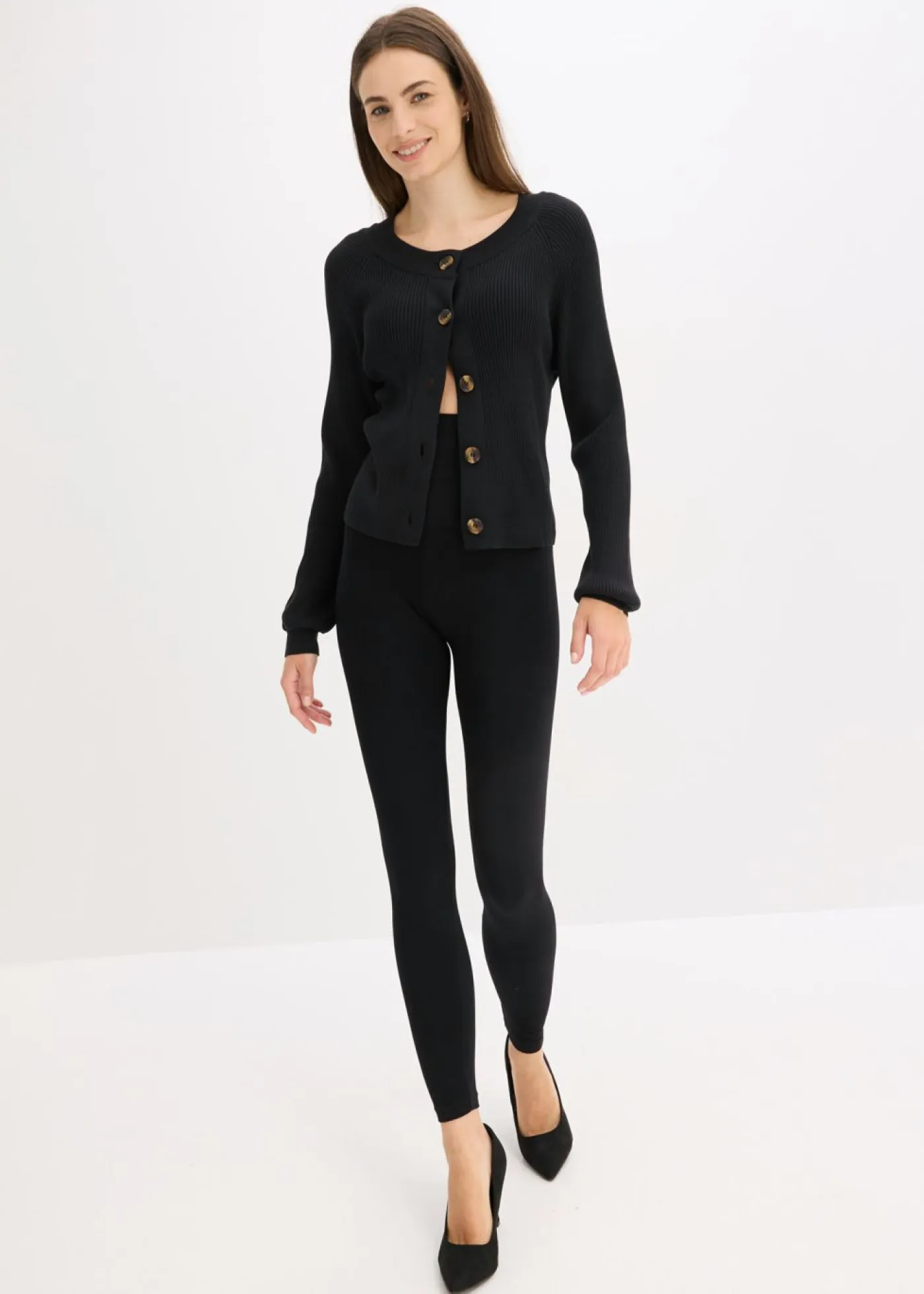 Sale Leggings moldeadores tipo media sin costuras Mujer Básicos|Ropa Interior Moldeadora