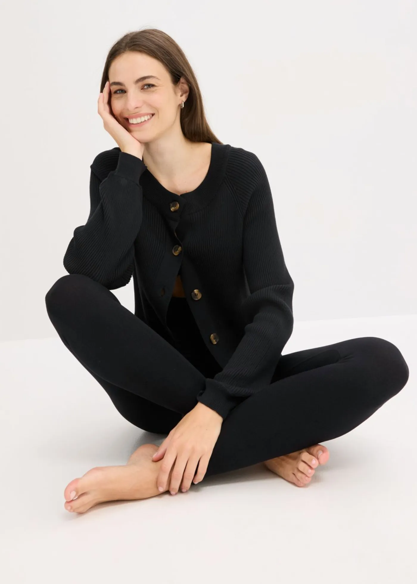 Sale Leggings moldeadores tipo media sin costuras Mujer Básicos|Ropa Interior Moldeadora
