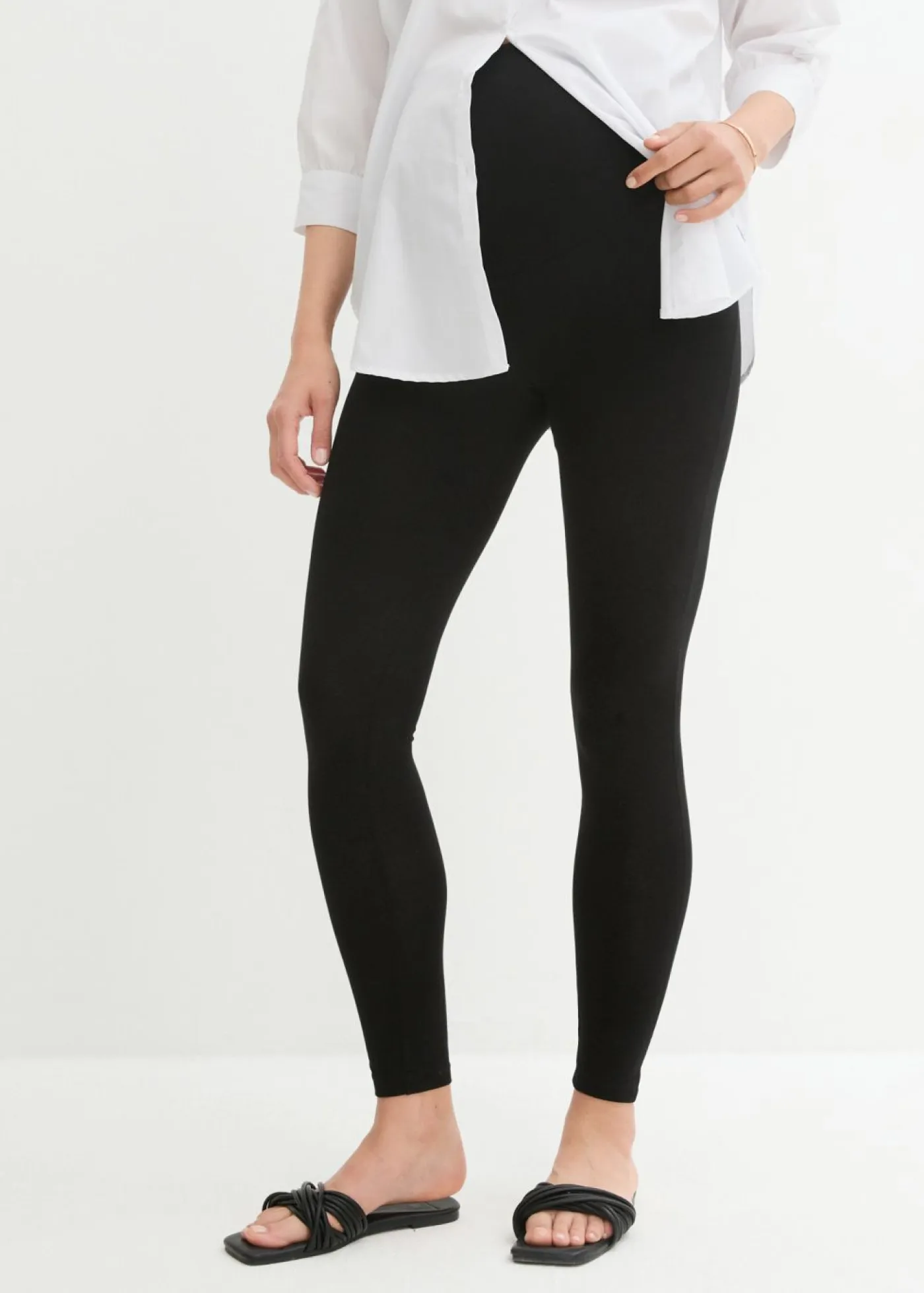 Best Leggings premamá de algodón orgánico (2 unidades) Mujer Premamá