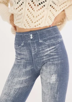 Best Leggings sin costuras con interior suave Mujer Ropa Interior Térmica|Pantalones