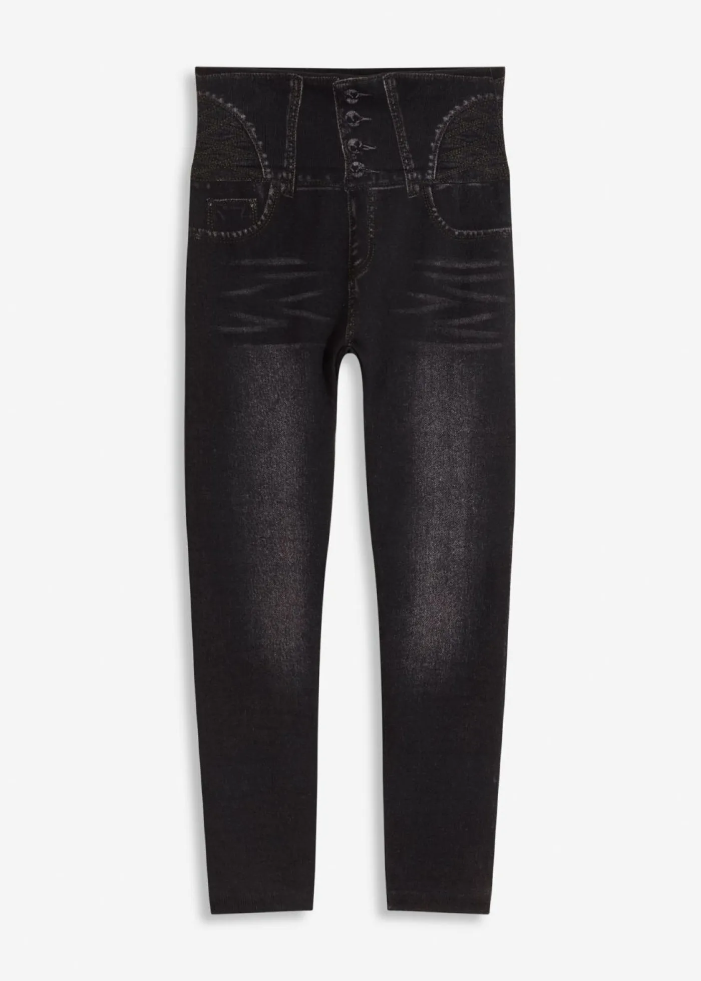 Discount Leggings tipo medias, moldeadores, en look vaquero Mujer Ropa Interior Moldeadora|Medias, Panties Y Calcetines