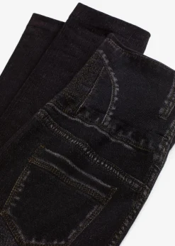Discount Leggings tipo medias, moldeadores, en look vaquero Mujer Ropa Interior Moldeadora|Medias, Panties Y Calcetines