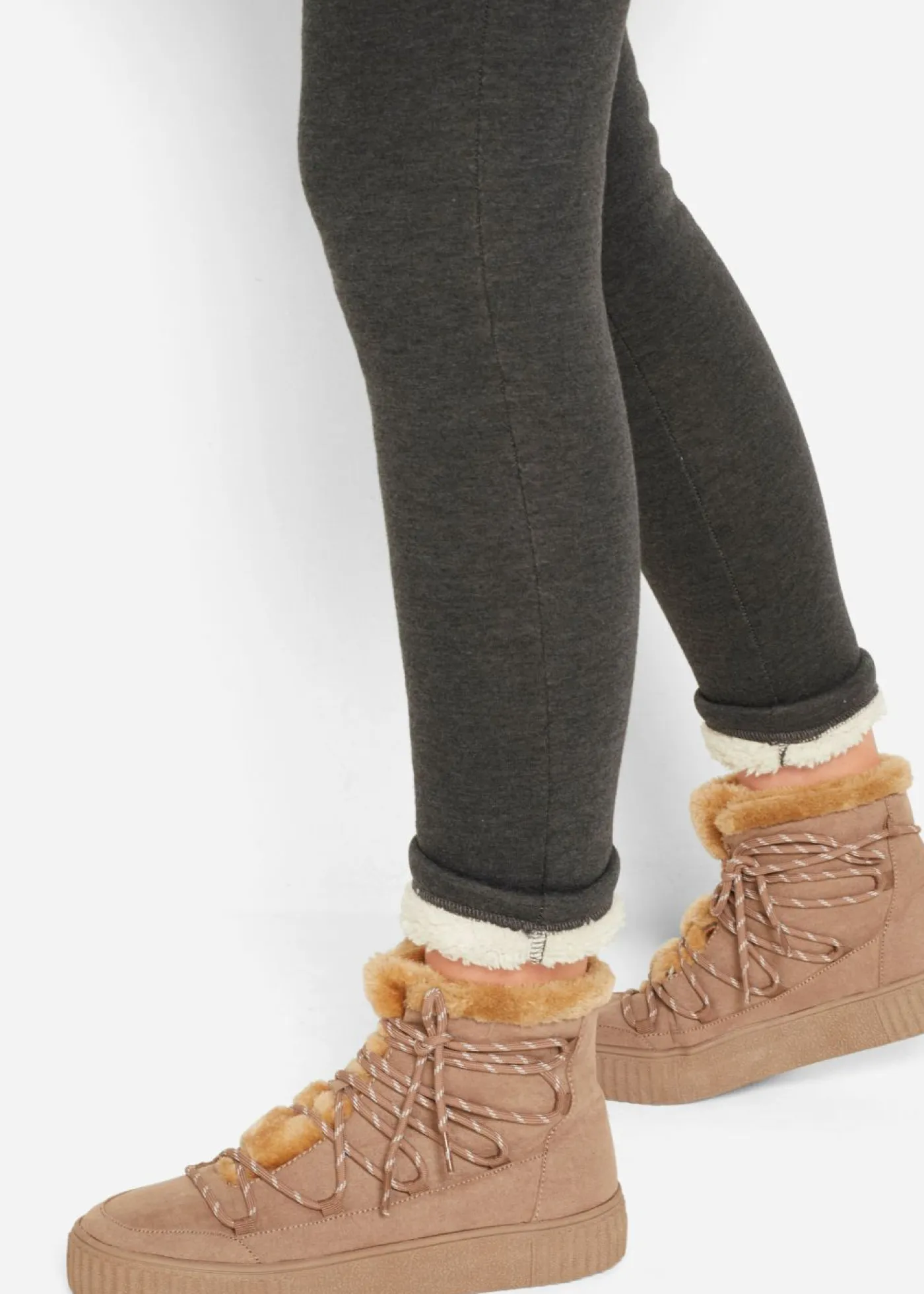 Online Leggings térmicos con forro polar Mujer Pantalones