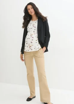 Ligera blusa premamá de viscosa Mujer Premamá
