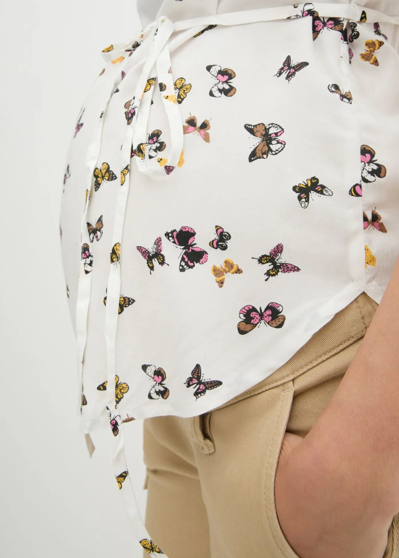 Ligera blusa premamá de viscosa Mujer Premamá