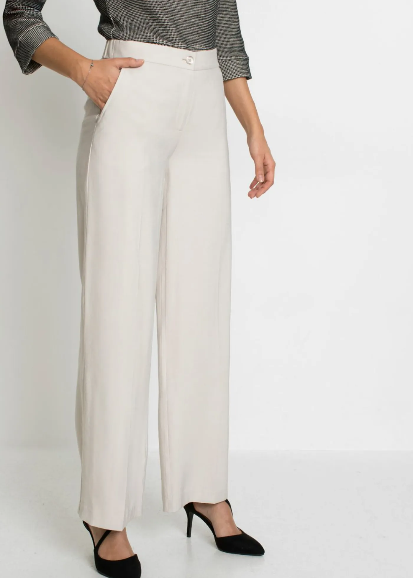 Discount Ligero pantalón Marlene con viscosa Mujer Pantalones|Novedades