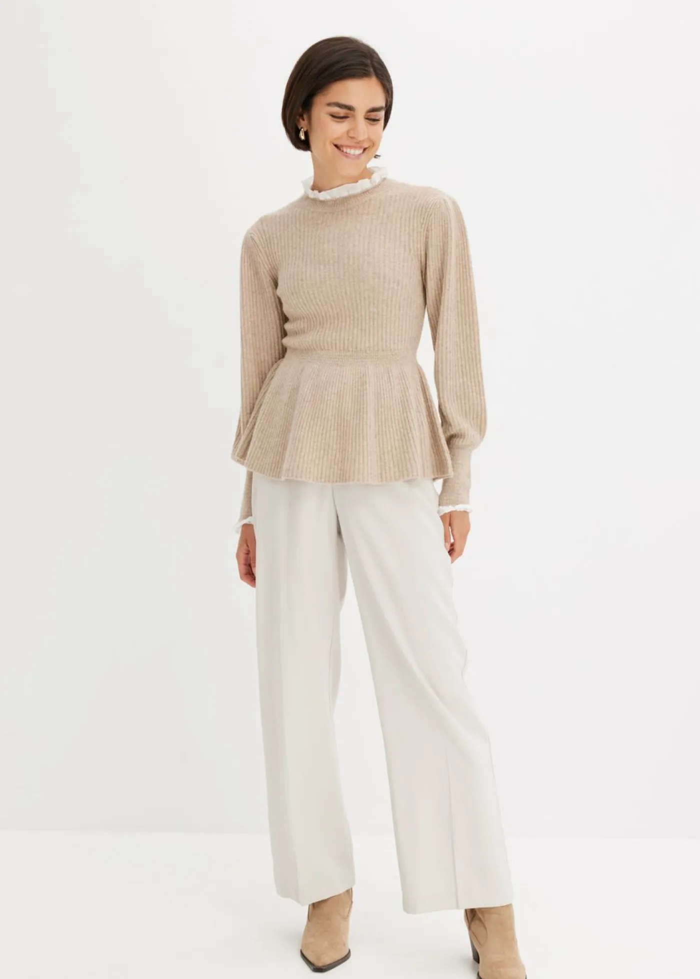 Discount Ligero pantalón Marlene con viscosa Mujer Pantalones|Novedades