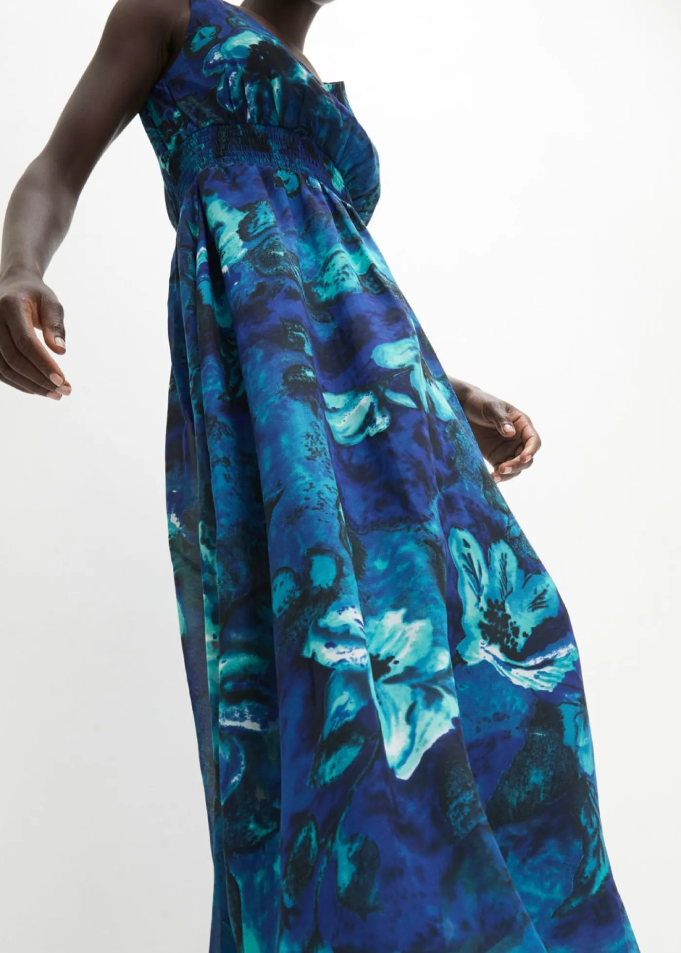 Clearance Maxivestido con estampado tropical Mujer Vestidos
