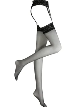 Online Medias con liga y liguero 20 den Mujer Lencería Sexy|Medias, Panties Y Calcetines