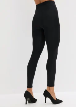 Hot Medias térmicas con polar suave, 140 den Mujer Ropa Interior Térmica|Pantalones