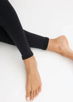 Hot Medias térmicas con polar suave, 140 den Mujer Ropa Interior Térmica|Pantalones